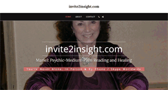 Desktop Screenshot of invite2insight.com
